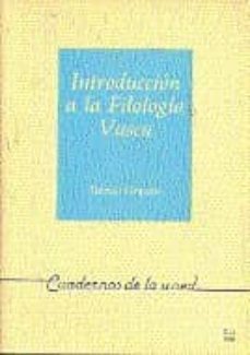 introduccion a la filologia vasca (uned)-9788436226348