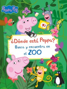 peppa pig. libro juguete - ¿dónde está peppa? busca y encuentra e n el zoo-9788448870348