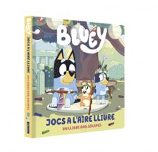 bluey. llibre de cartro amb solapes - joc a l'aire lliure-9788448872748