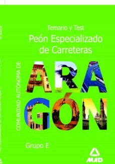 peon especializado de carreteras comunidad autonoma de aragon-9788466560948