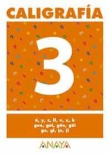 caligrafia 3 (primaria) (ed. 2004)-andrea pastor-9788466727648