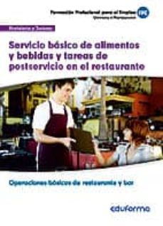 ufo059 servicio basico de alimentos y bebidas y tareas de postservicio en el restaurante-matilde laura charquero gomez-9788467691948