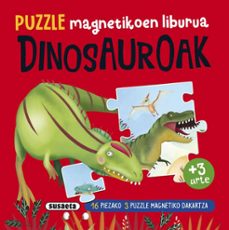 puzzle magnetikoen liburua dinosauroak-9788467799248