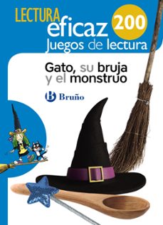 gato, su bruja y el monstruo juego de lectura mec-9788469617748