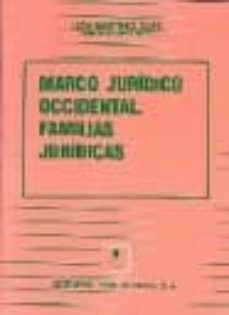 marco juridico occidental: familias juridicas-9788471114648
