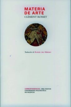 materia de arte-clement rosset-9788481919448