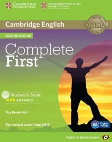 complete first certificate for spanish speakers self-study pack (student s book with answers, class cds (3))-9788483238448