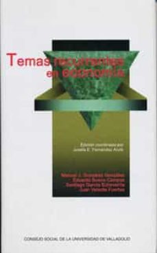 temas recurrentes en economia-josefa e. fernandez arufe-9788484483748