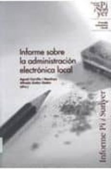informe sobre la administracion electronica local-agusti cerrillo i martinez-9788495417848