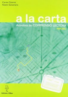 a la carta: comprensio lectora inicial-9788496248748