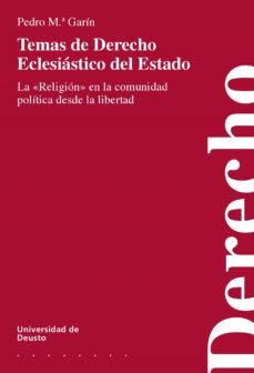 temas de derecho eclesiastico del estado (ebook)-9788498307948