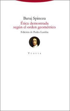 etica demostrada segun el orden geometrico-9788498797848