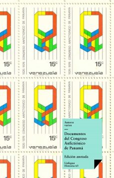 antologia sobre el congreso anfictionico de panama (ebook)-9788499537948