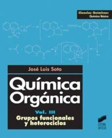 grupos funcionales y heterociclos (ebook)-jose luis soto-9788499583648