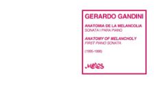 anatomia de la melancolia (ebook)-gerardo gandini-9789876119948