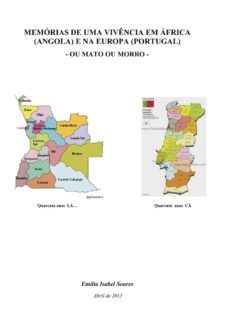 memorias de uma vivªncia em africa (angola) e na europa (portugal )-emilia isabel soares-9789899961548
