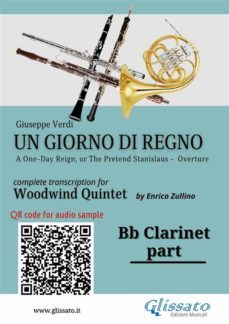 bb clarinet part of "un giorno di regno" for woodwind quintet (ebook)-9791221373448