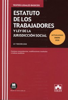 estatuto de los trabajadores y ley de la jurisdiccion social-9791370115548