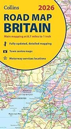 2026 collins road map of britain: folded map-9780008719258