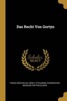 das recht von gortyn-9780270629958