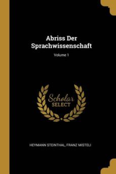 abriss der sprachwissenschaft; volume 1-9780270644258
