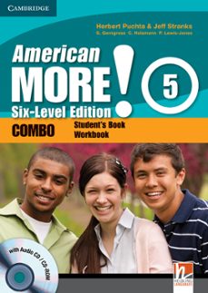 american more! six-level edition level 5 combo with audio cd/cd-rom-9780521281058