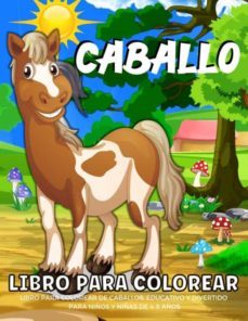 libro para colorear de caballos-9781008934658