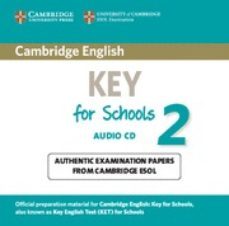 cambridge key english test for schools 2 elementary. audio cd-9781107603158