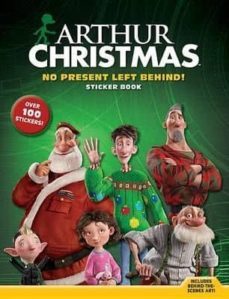 arthur christmas sticker book-annie auerbach-9781402792458