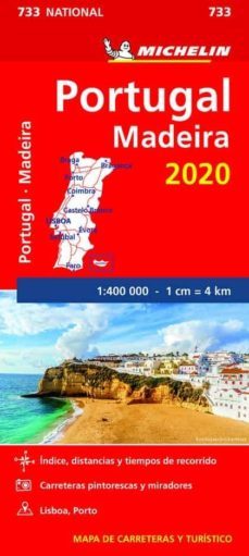mapa national portugal madeira (ing)-9782067243958