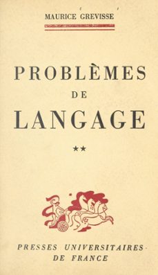problèmes de langage (2) (ebook)-maurice grevisse-9782705909758