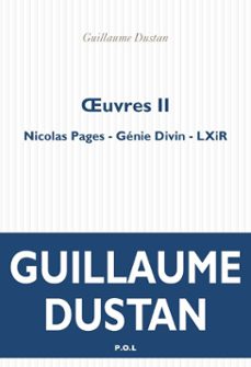 oeuvres ii (ebook)-guillaume dustan-9782818045558