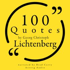 100 quotes by georg christoph lichtenberg (audiolibro)-georg christoph lichtenberg-9782821178458