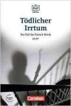 die daf-bibliothek a2-b1 - todlicher irrtum: ein aktenkoffer auf sylt. lekture. mit mp3-audios als download-9783061207458