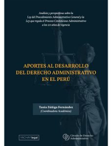 aportes al desarrollo del derecho administrativo en el peru (ebook)-david blanquer criado-orlando vignolo cueva-karla vilela carbajal-9786124930058