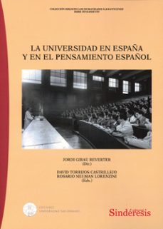 universidad en españa y en el pensamiento español-jordi girau reverter-9788410120358