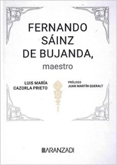 fernando sainz de bujanda, maestro-9788410784758