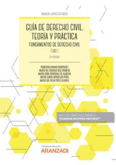 guia de derecho civil . teoria y practica.  tomo i-9788411249058