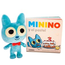 pack minino y el pastel + peluche-meritxell marti-9788411583558