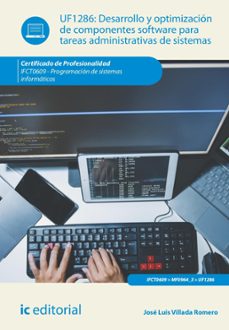 desarrollo y optimizacion de componentes software para tareas administrativas de sistemas. ifct0609 (ebook)-9788411840958