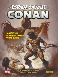 la espada salvaje de conan 5. los espectros del castillo carmesi y otros relatos-roy thomas-9788413346458