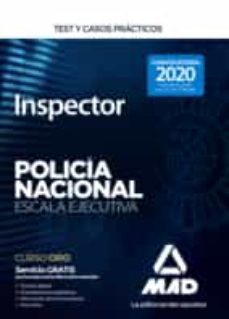 inspector de policia nacional. test y casos practicos (4ª ed.)-9788414240458
