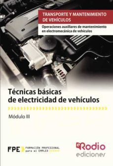 tecnicas basicas de electricidad de vehiculos (mf0624_1).-9788416232758