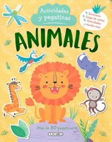 animales: actividades y pegatinas-9788419258458