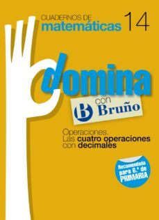 cuadernos domina matematicas 14 operaciones. las cuatro operacion es con decimales-9788421669358