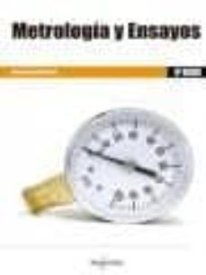 metrologia y ensayos-maria jesus moro piñeiro-9788426724458
