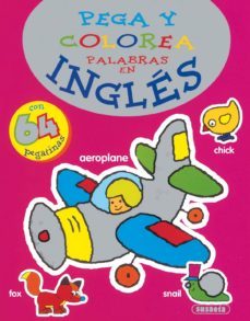 pega y colorea palabras ingles-9788430565658