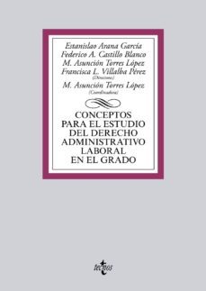 conceptos para el estudio del derecho administrativo laboral en e l grado-9788430961658