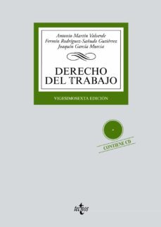derecho del trabajo (26ª ed.) (contiene cd)-9788430972258