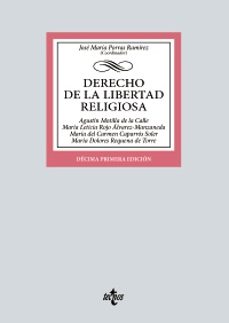 derecho de la libertad religiosa (11ª ed.)-9788430990658